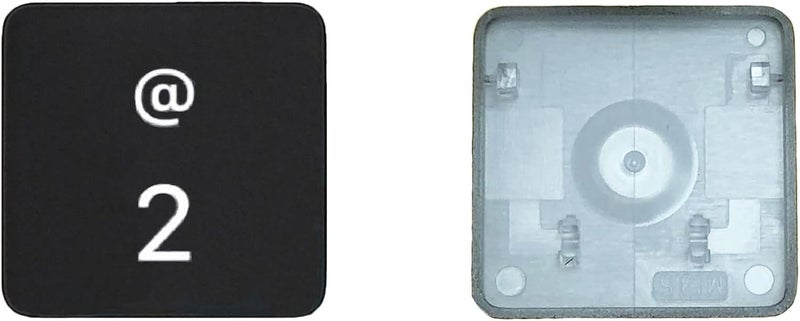GRMTRV Replacement Individual Key Cap Hinge for MacBook Air 13'' 15'' M3 M4 A3113 A3114 A3240 A3241, 14'' 16'' Pro/Max M4 A3185 A3186 A3401 A3112 A3403 2024-2025 (2) - Image 2